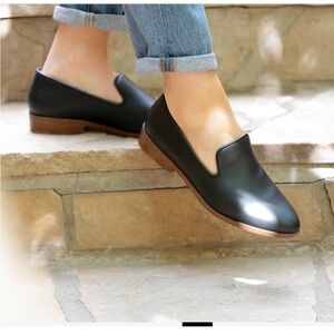 Nisolo Everyday Leather Slip On Loafer. Black. Size 11